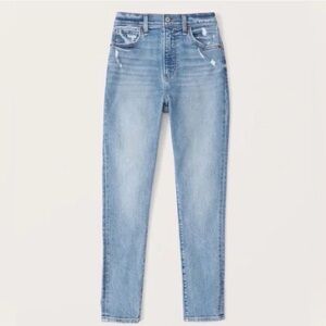 Abercrombie Curve Super Skinny Ankle High Rise
